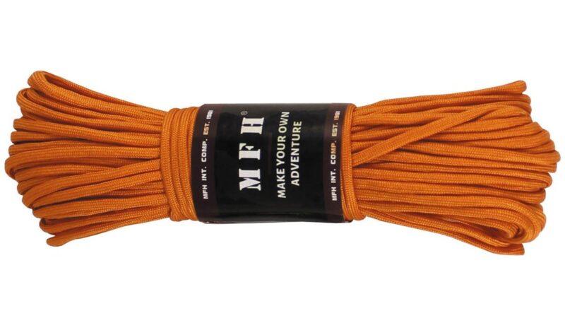 Paracord - lina spadochronowa 30m Pomarańczowa MFH - obrazek 2